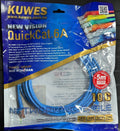 Patch Cord CAT6A U/FTP azul de 5M Kuwes FC6A-5M-BL