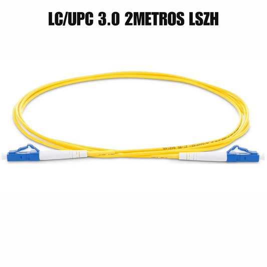 Patch Cord de fibra óptica LC/UPC 3.0 2M LSZH - LA CASA DEL TELEFONO