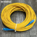 Patch Cord SC/UPC SC/UPC Monomodo 50M 3.0mm LSZH Amarillo