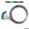 Pigtail LC/UPC Monomodo G652D 12 Fibras LSZH 0.9mm 1.5m