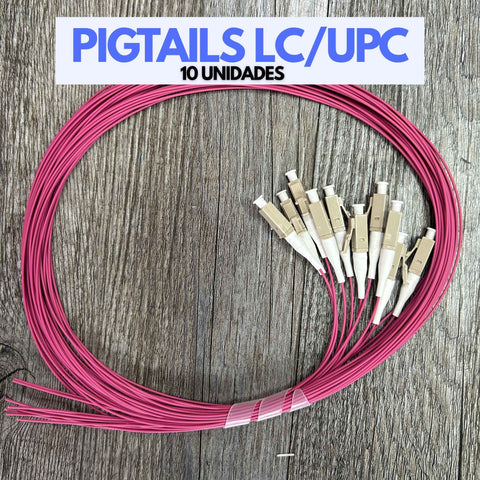 Pigtail de Fibra optica LC UPC OM4