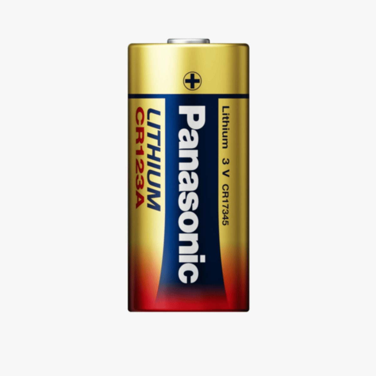 Pila Litio Panasonic CR123A CR17345 3V Cámara Alarma Seguridad - LA CASA DEL TELEFONO
