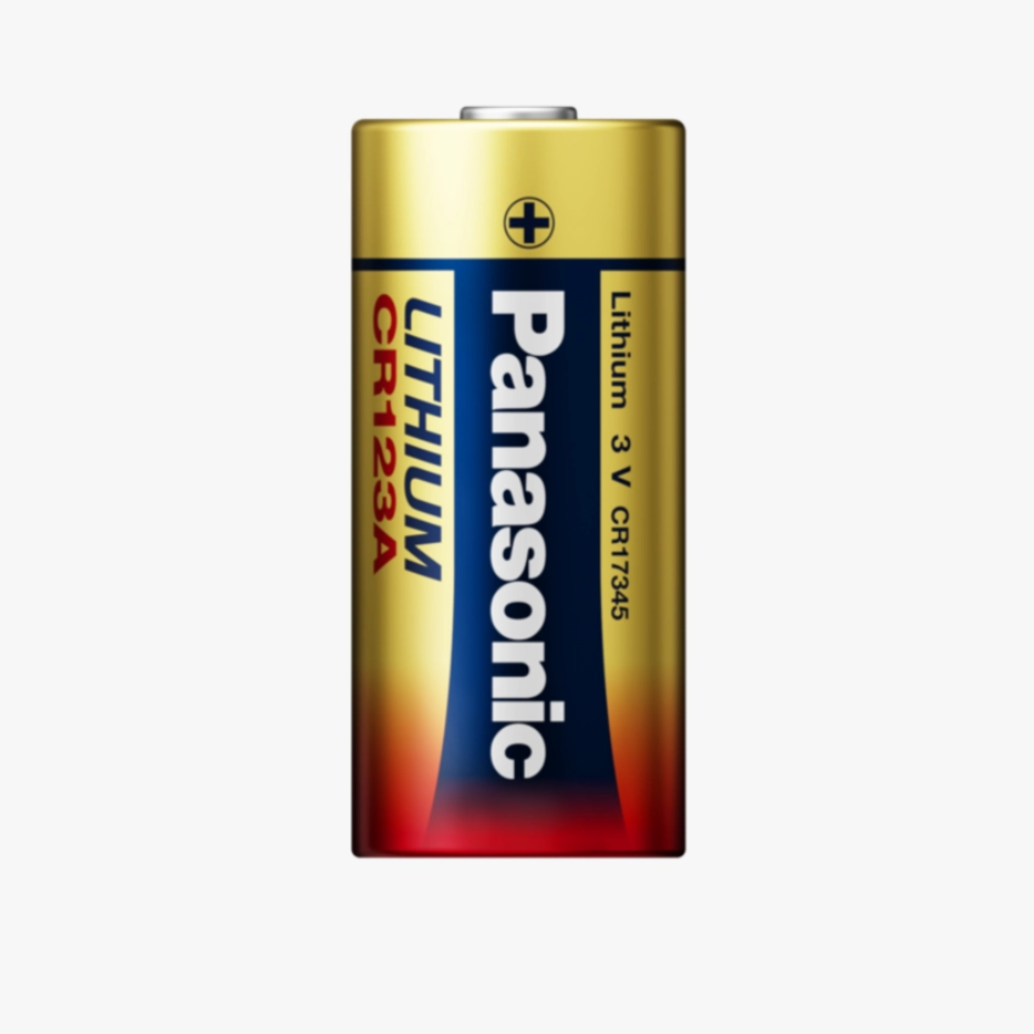 Pila litio Panasonic CR123A CR17345 3V camara seguridad alarma Panama