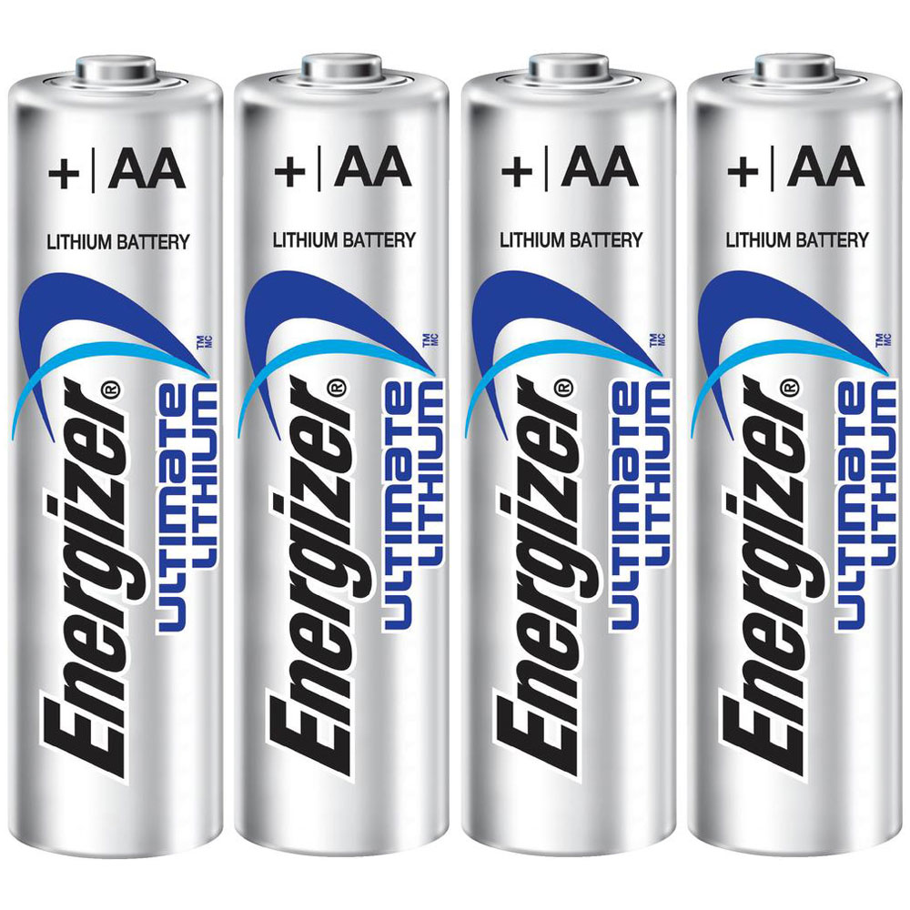 Pilas AA litio Energizer L91 Ultimate 1.5V pack 4 unidades Panama