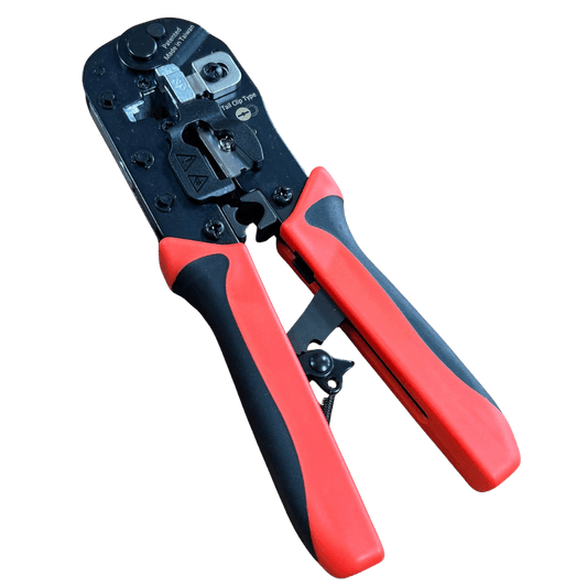 Pinza crimpadora para RJ45 blindado y sin blindaje Kuwes BLT-582Q1R - LA CASA DEL TELEFONO