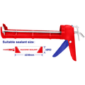Pistola de calafateo de 9”