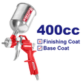 Pistola spray de aire 400CC boquilla de 1.5mm EMTOP