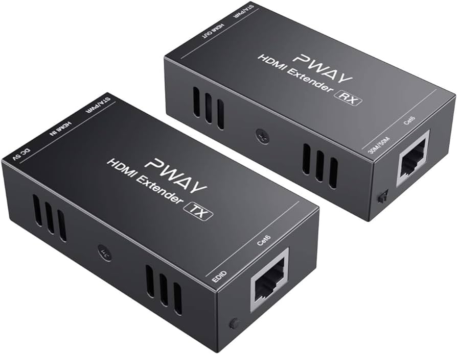 Extensor HDMI sobre cable de red