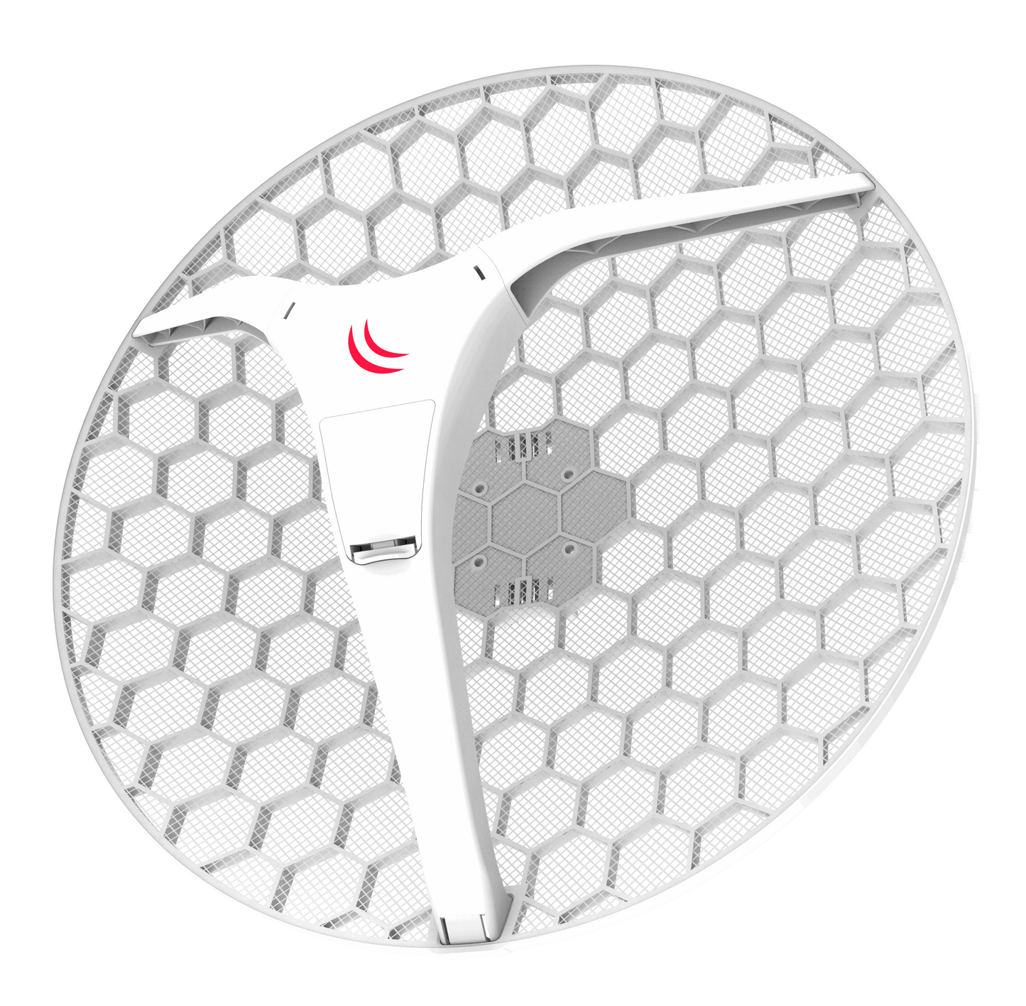 Antena inalámbrica de doble polarización de 21dBi 2.4Ghz para enlaces punto a punto ó CPE – Mikrotik LHG XL 2