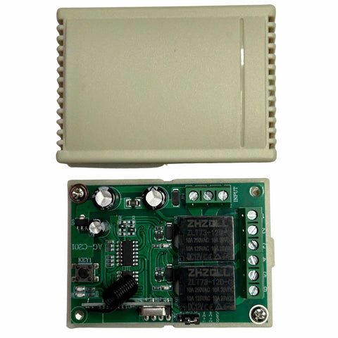 Receptor inalámbrico universal para puertas y portones