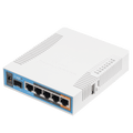 Router Mikrotik inalámbrico doble banda con 5 puertos gigabit RB962UiGS-5HacT2HnT (hAP ac)