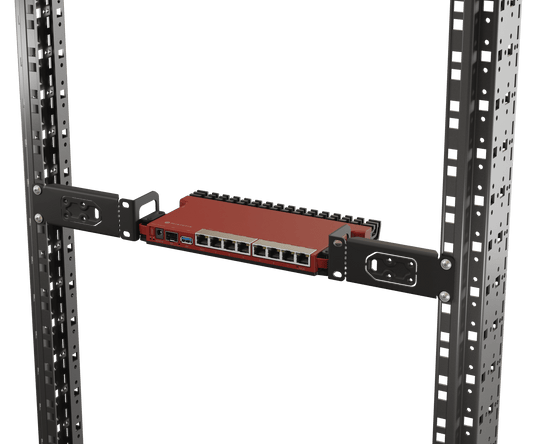 Router MikroTik L009UiGS-RM (Rackeable): 8 Puertos Gigabit, SFP 2.5G y PoE Out - LA CASA DEL TELEFONO