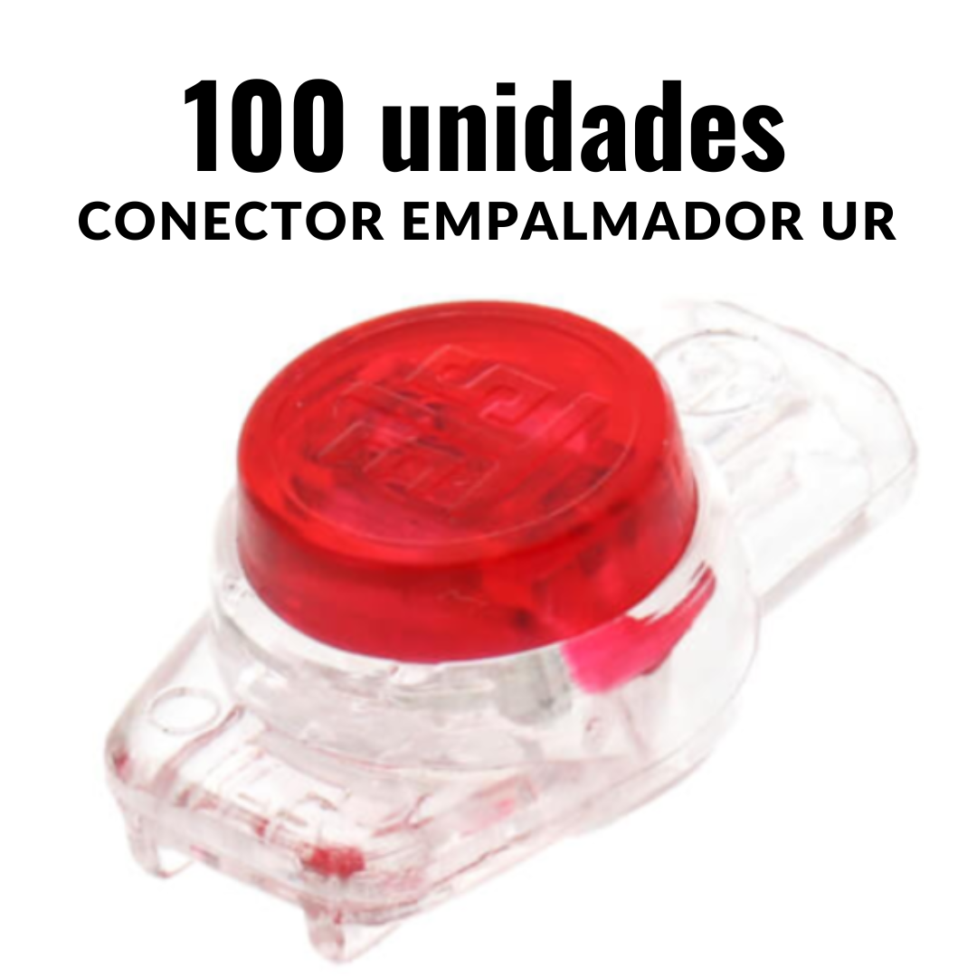 Conector empalme UR 100 unidades Kuwes S-00006