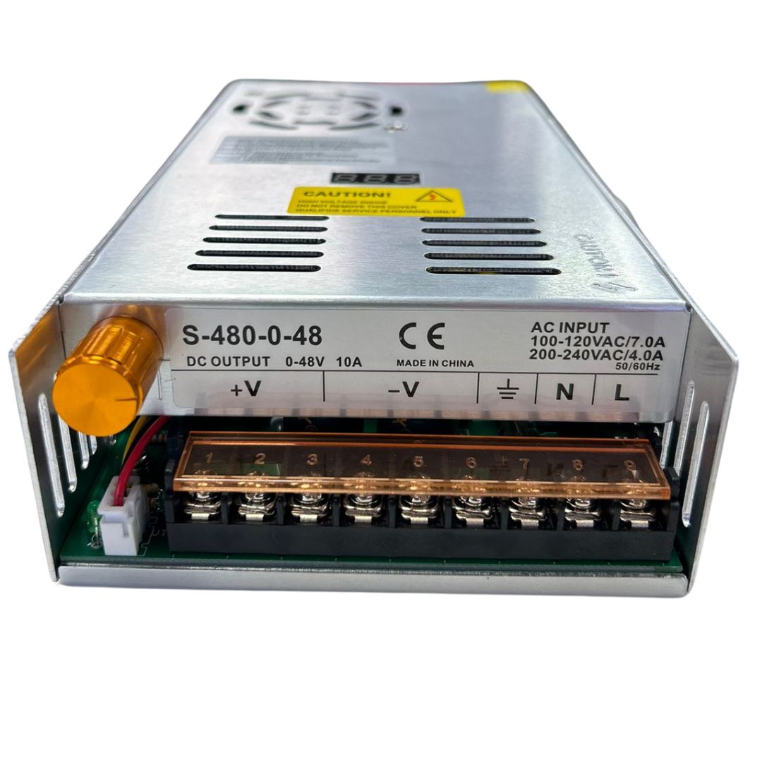Fuente conmutada 0-48VDC 10A - S-480-0-48