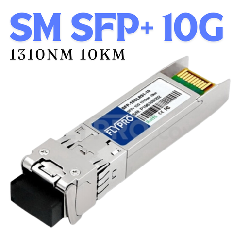 Módulo transceptor SFP+ 10Gb/s, 1310nm, 10km, monomodo LC – SFP-10GLR31-10
