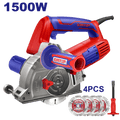 Sierra acanaladora ranuradora de concreto 5 pulgadas 1500W EMTOP ULMCR15001