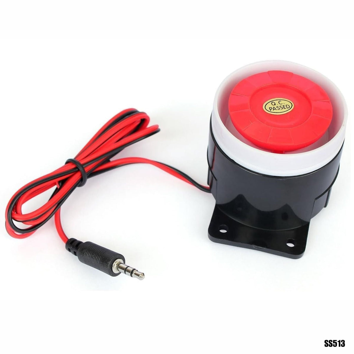 Sirena de alarma 12V para sistema de seguridad – SS513 - LA CASA DEL TELEFONO