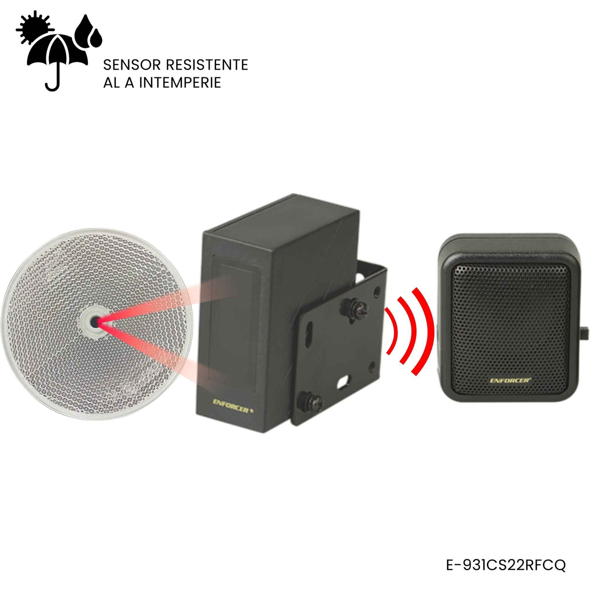 Sistema de alarma de entrada inalámbrico Enforcer E-931CS22RFCQ - LA CASA DEL TELEFONO