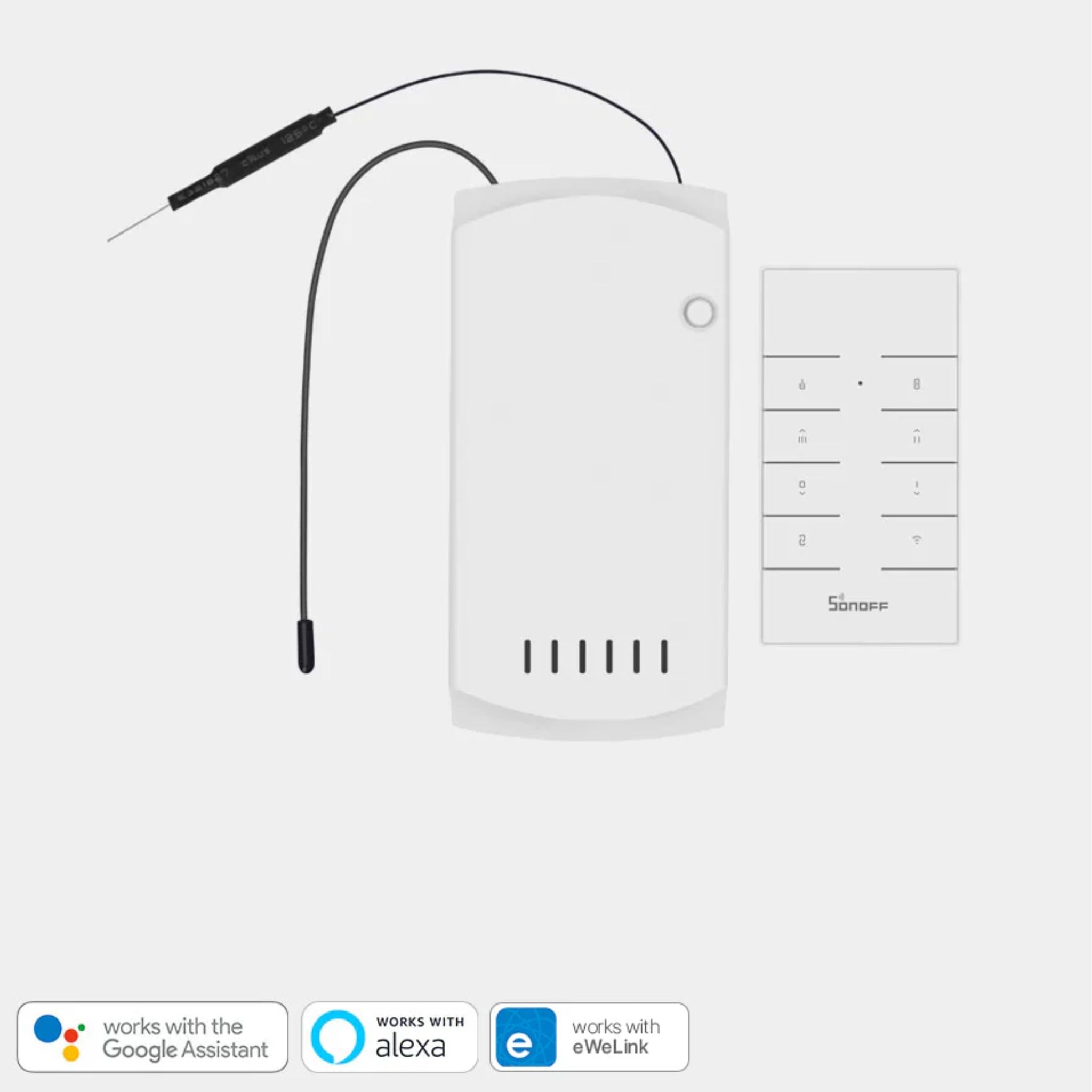 Controlador inteligente Wifi para ventilador de techo y luces Sonoff iFan03