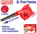 Soplador inalámbrico Emtop 20V ELAB20058