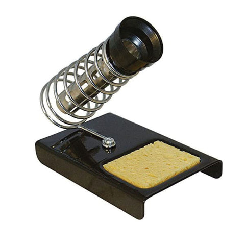Soporte de metal para cautín o soldador con esponja Miyako HH-2