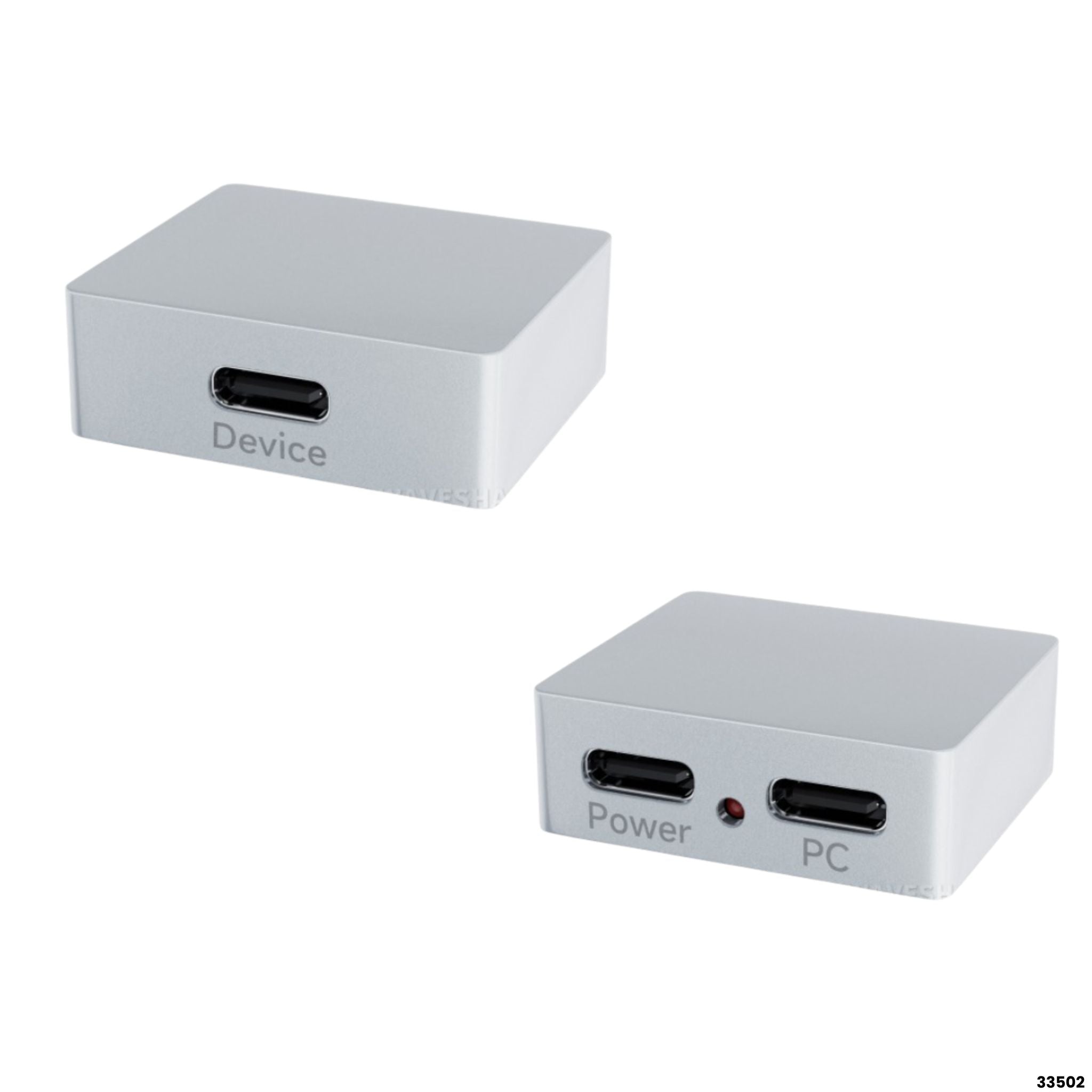 splitter USB tipo C poder datos Waveshare 33502 