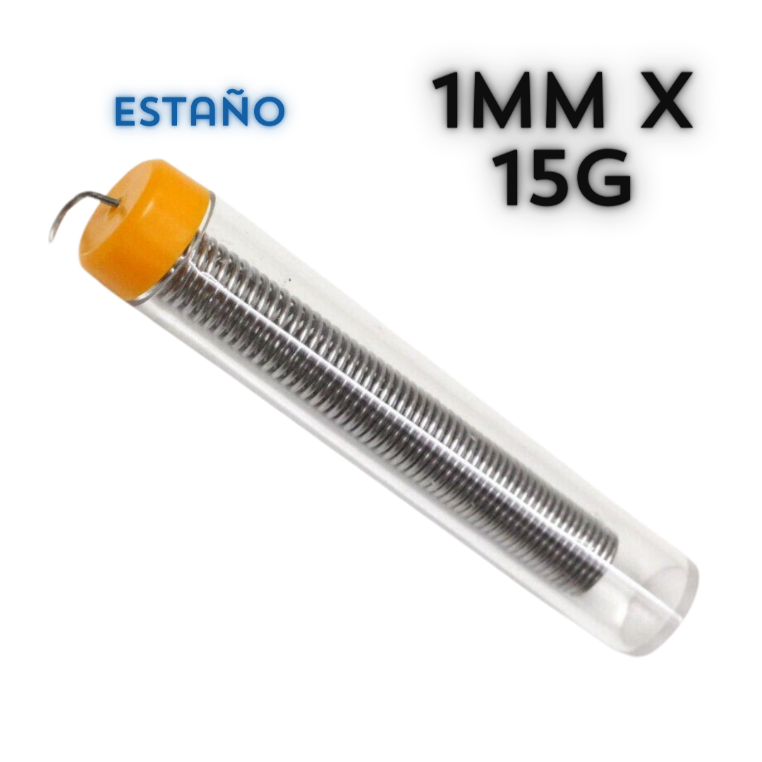 Soldadura de estaño 30/70 en rollo de 15 gramos Kuwes SW-1-15G
