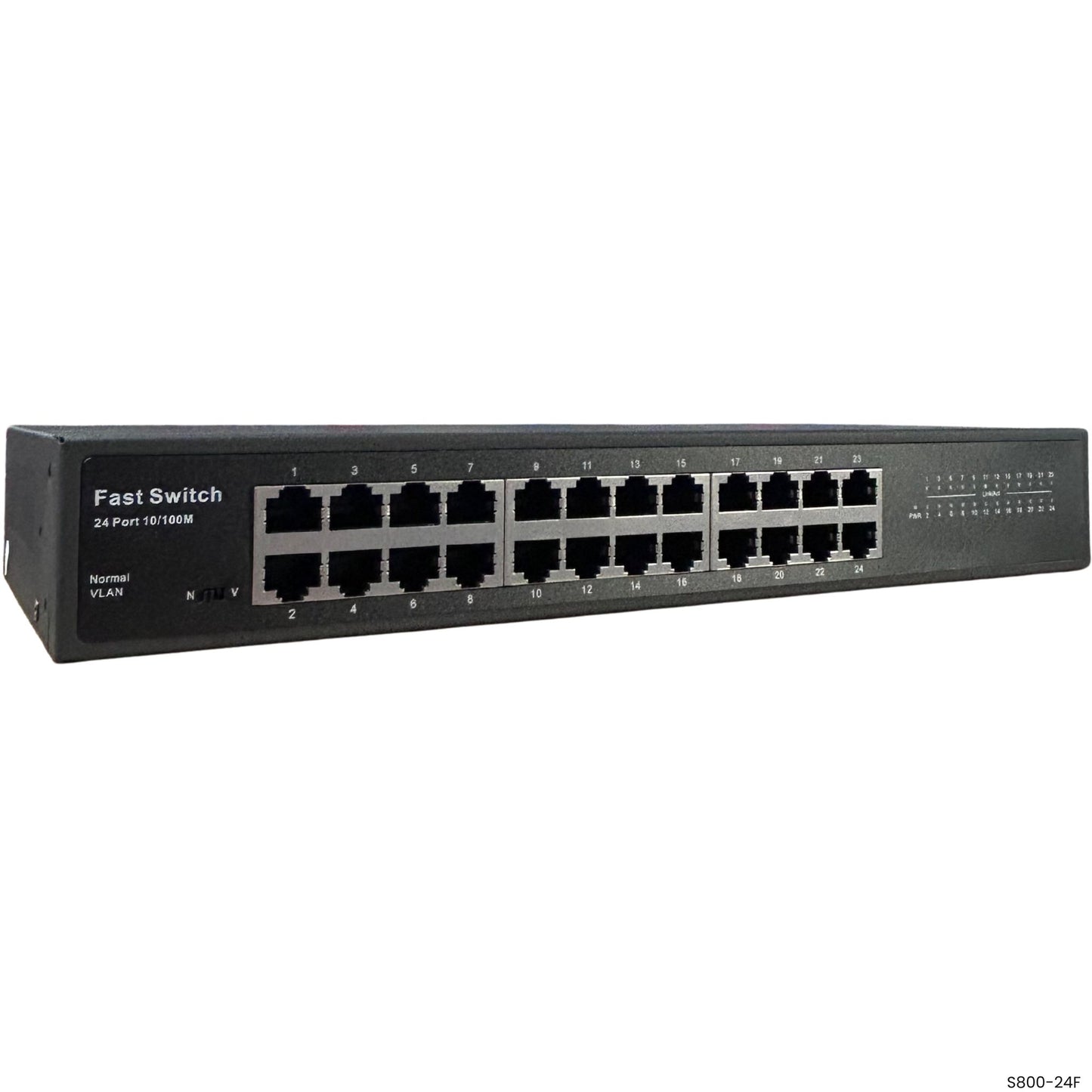 Switch Fast Ethernet 24 puertos Hasivo S800-24F para oficina