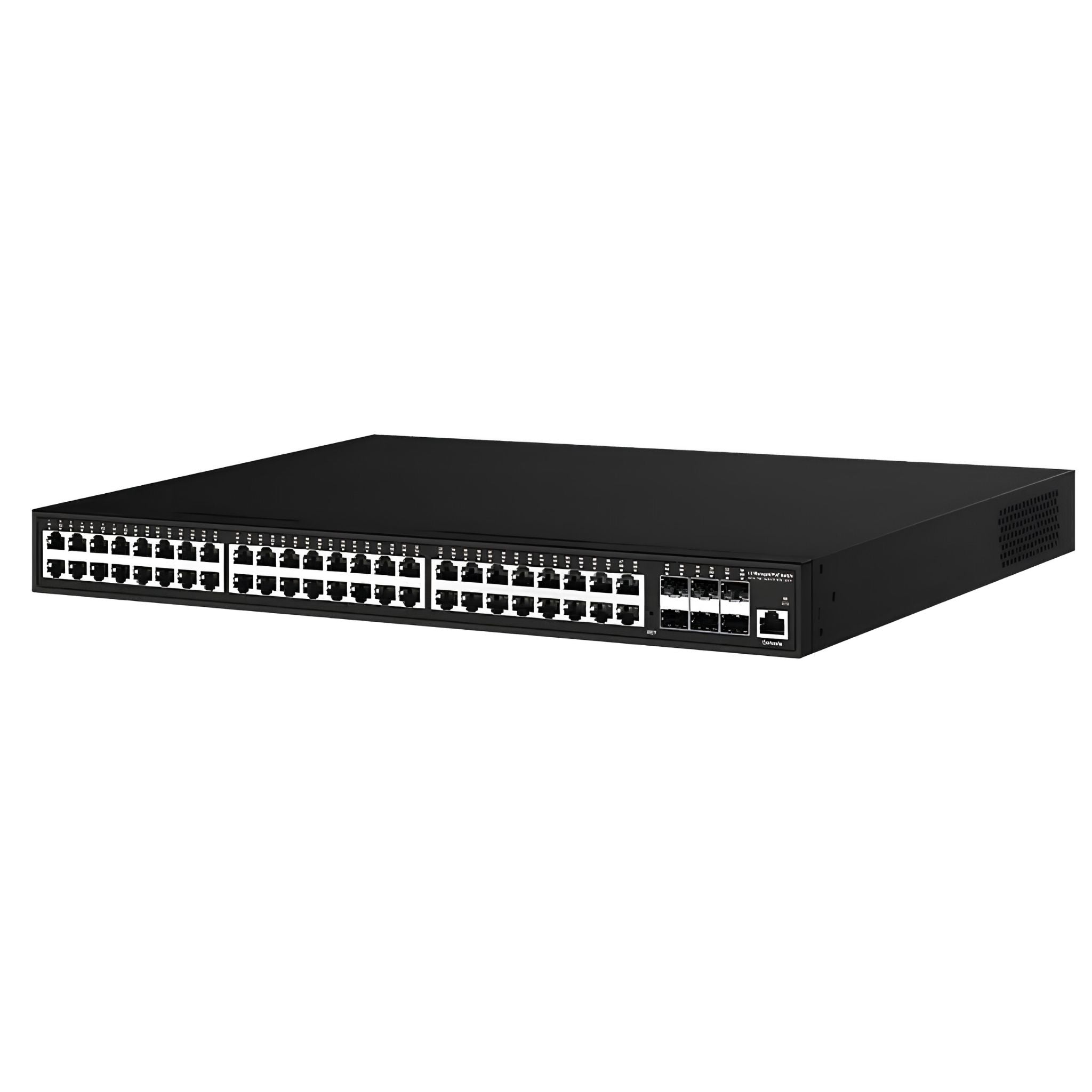 Switch PoE 48 puertos Hasivo S5800WP-48G-6S+ con fuente redundante