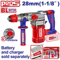 Taladro rotomartillo 20V SDS PLUS INDUSTRIAL 930rpm 4.5J Emtop ELRH20288