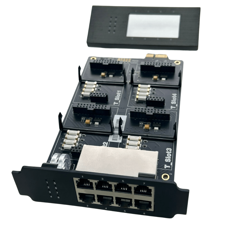Tarjeta de ampliación Yeastar EX08P - LA CASA DEL TELEFONO