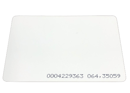 Tarjeta de proximidad 125Khz con número de serie - LA CASA DEL TELEFONO