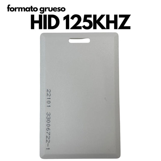 Tarjeta de proximidad gruesa HID (125 KHz) - LA CASA DEL TELEFONO
