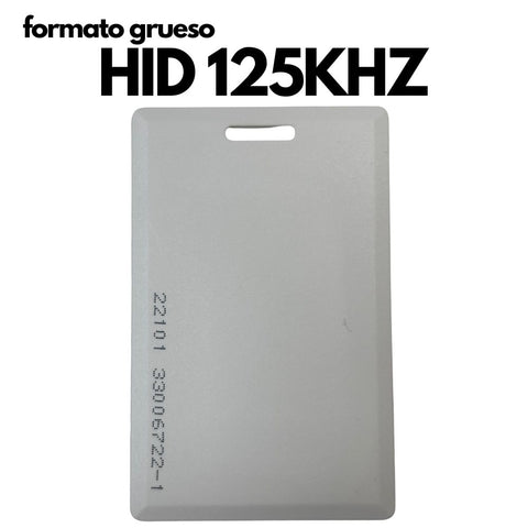 Tarjeta de proximidad gruesa HID (125 KHz)