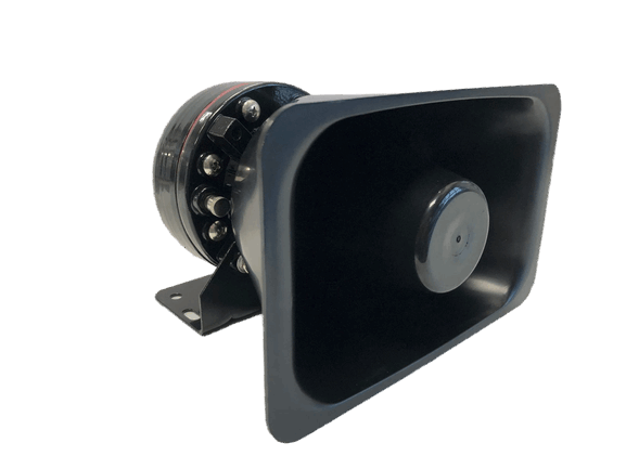 Bocina tipo trompeta de 150W, 6 ohmios, para Voceo y Sistemas PA  – HP Audio TDH-2041
