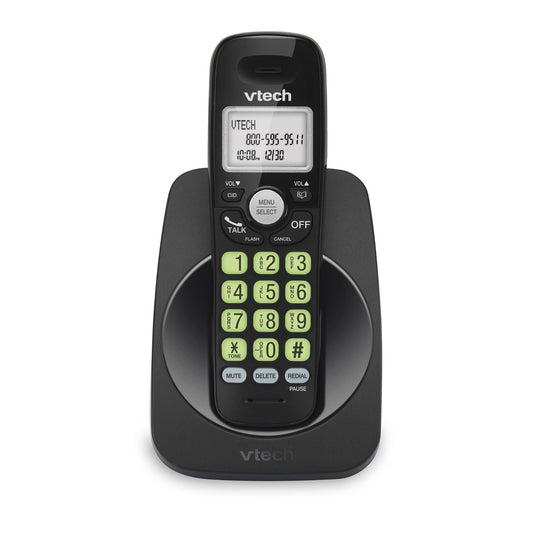 Teléfono Inalámbrico negro VTech VG131-11 - LA CASA DEL TELEFONO