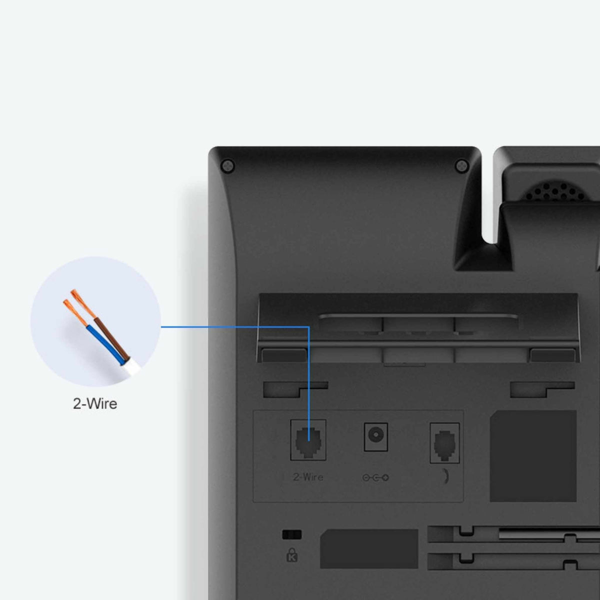 Teléfono IP hotelero a 2 hilos Fanvil H1-2wire - LA CASA DEL TELEFONO