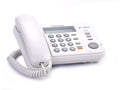 Teléfono Panasonic KX-TS580 con pantalla, altavoz y directorio telefónico