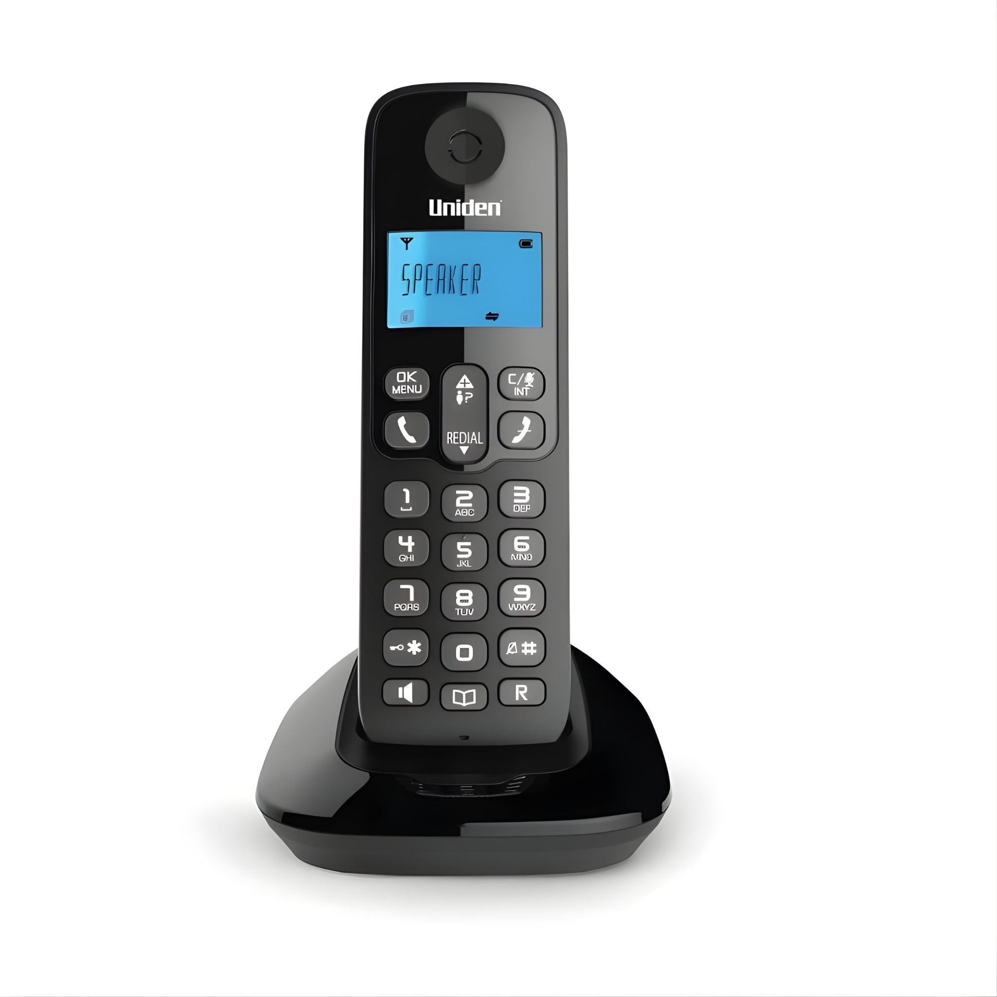 teléfono fijo Uniden AT3103 color negro