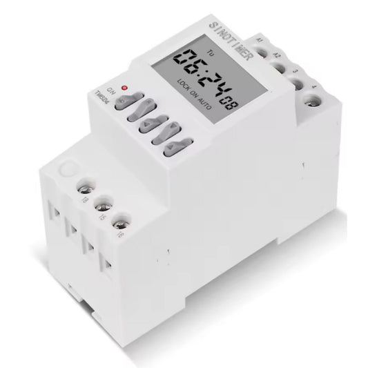 Temporizador programable para control de campanas y automatización de horarios - LA CASA DEL TELEFONO