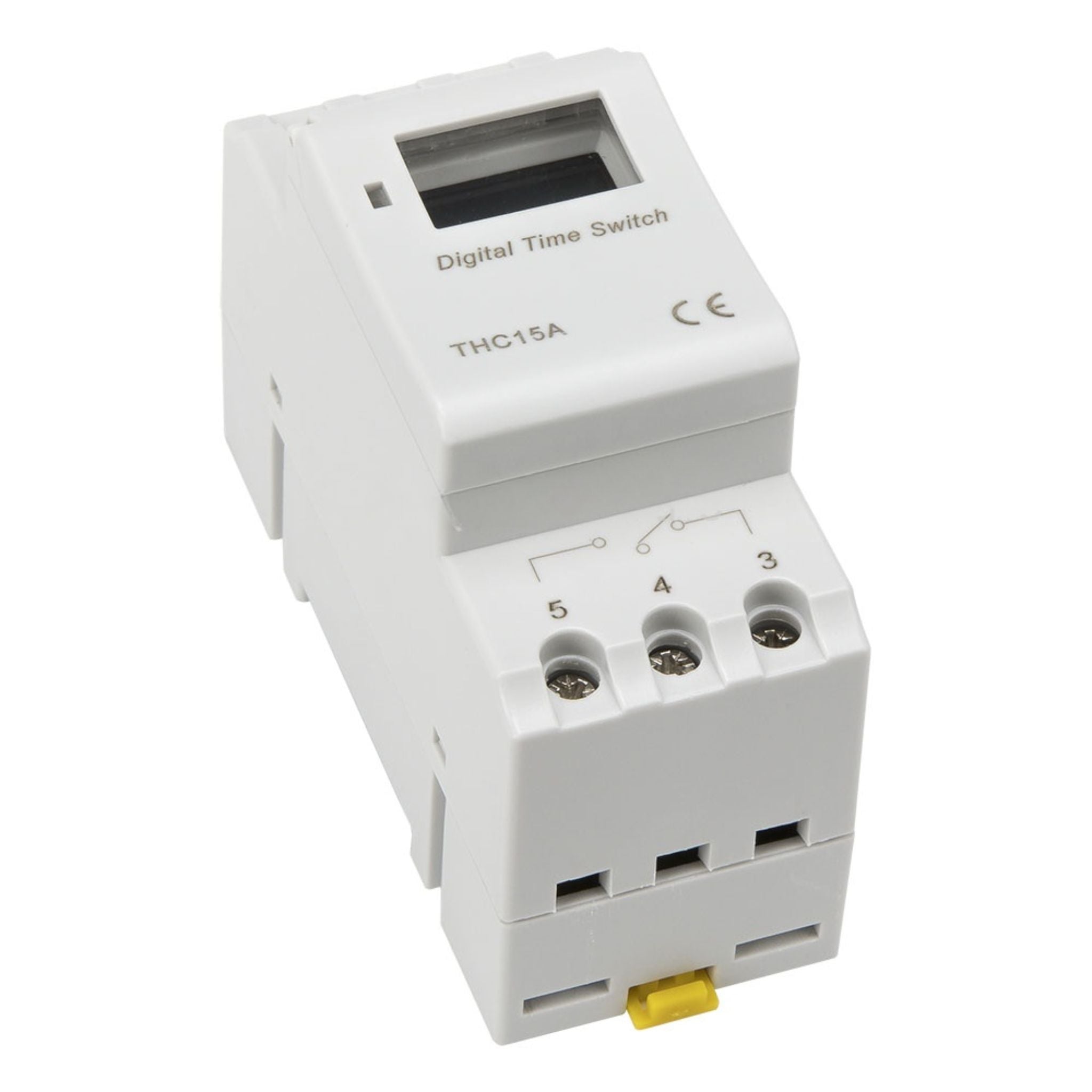 Temporizador digital programable semanal THC15A para tablero eléctrico 