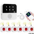 Timbre Llamada Enfermera WiFi Tuya SOS 6 Botones Smart Pager