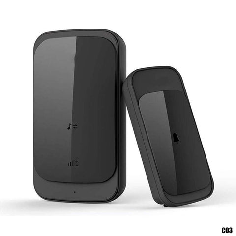 Timbre inalámbrico botón táctil moderno