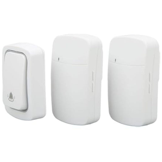 Timbre Inalámbrico 1 Transmisor y 2 Receptores