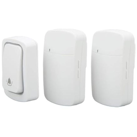 Timbre Inalámbrico 1 Transmisor y 2 Receptores
