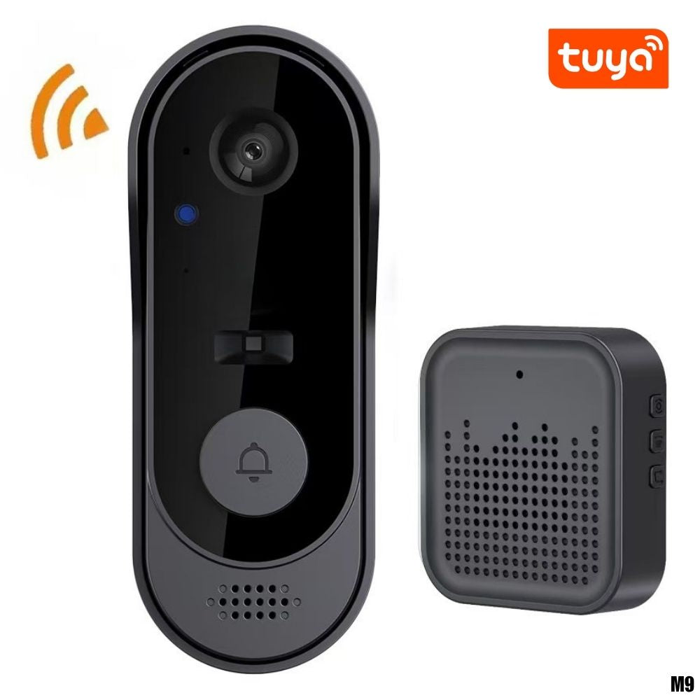 Timbre de Video Inalámbrico M9 (720P) con Ding Dong USB y App Tuya