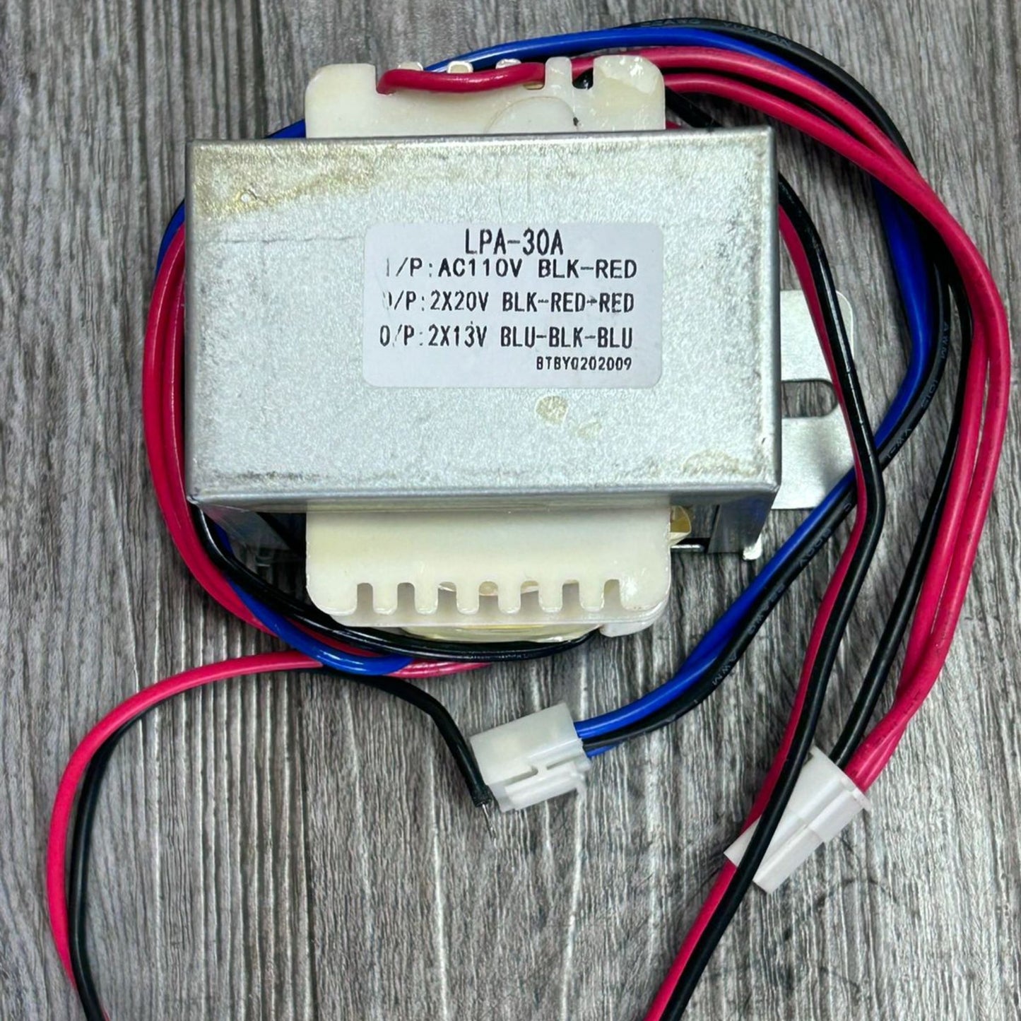 Transformador potencia LPA-30A 110VAC 2x20V 2x13V amplificador PA audio 