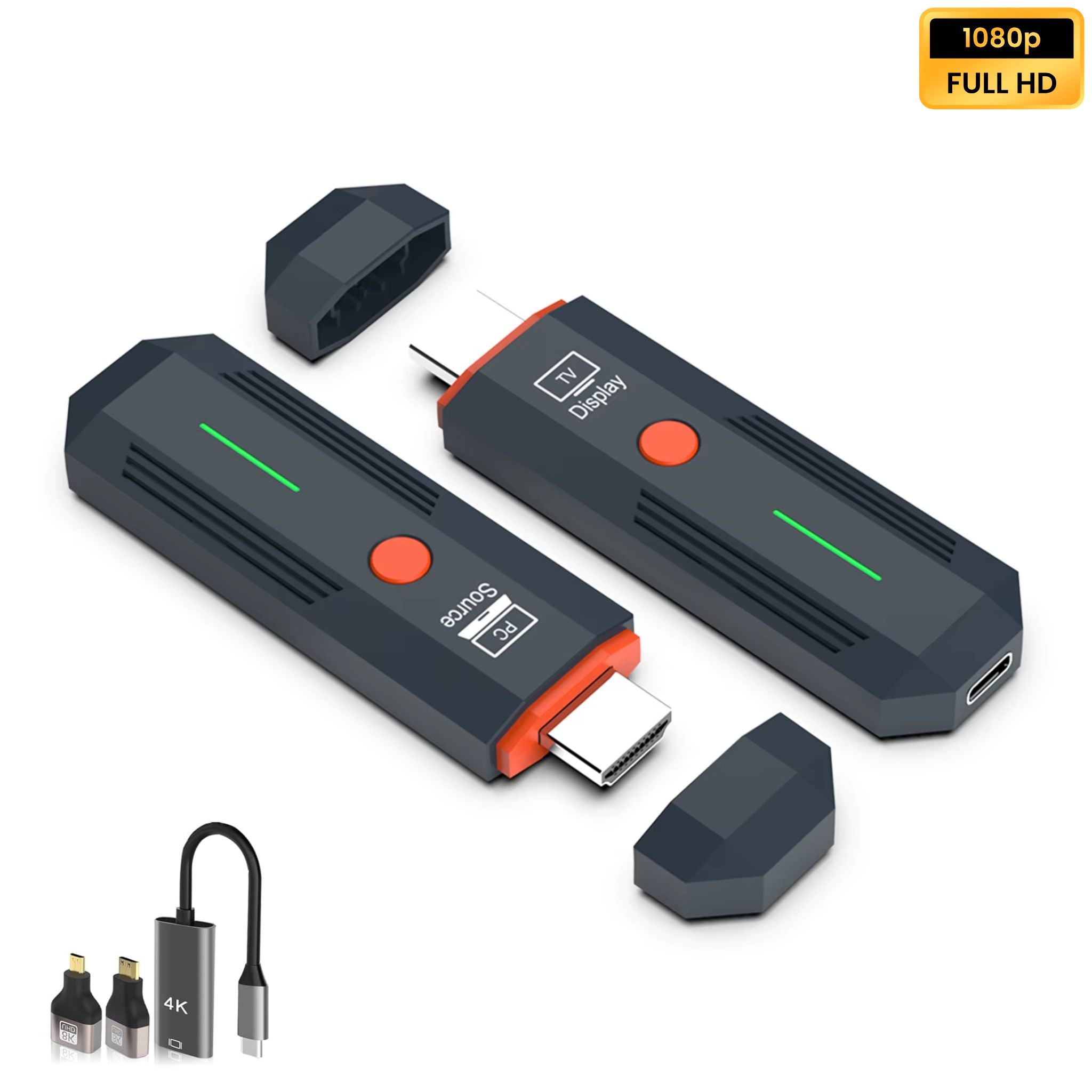 Transmisor HDMI inalámbrico Full HD 1080p 50m GT-HDWL50UF plug and play