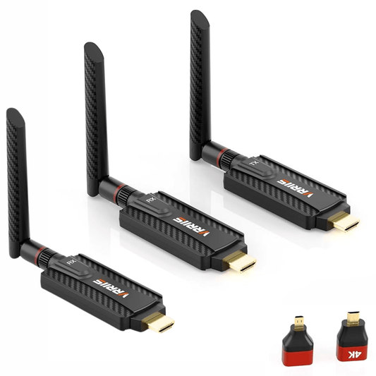Transmisor HDMI inalámbrico Full HD con 2 receptores - LA CASA DEL TELEFONO