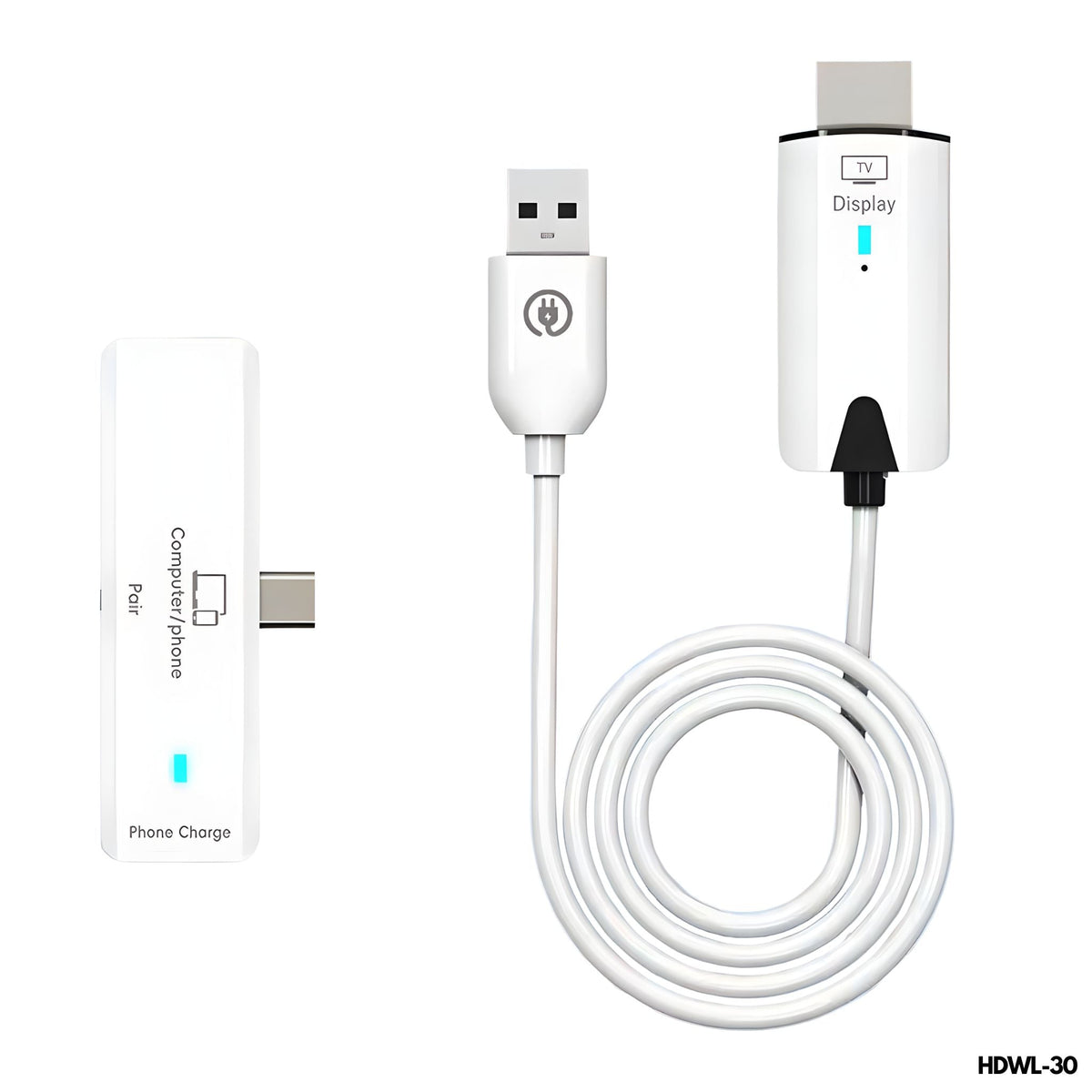 Transmisor Receptor HDMI Inalámbrico 30m 1080P 5.8GHz HDWL-30 - LA CASA DEL TELEFONO